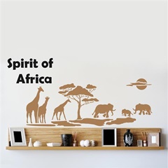 KSKSL 5-delna šablona Spirit of Africa 140 k 84 cm