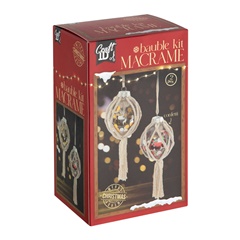 Makrame Bauble Kit KSMAS